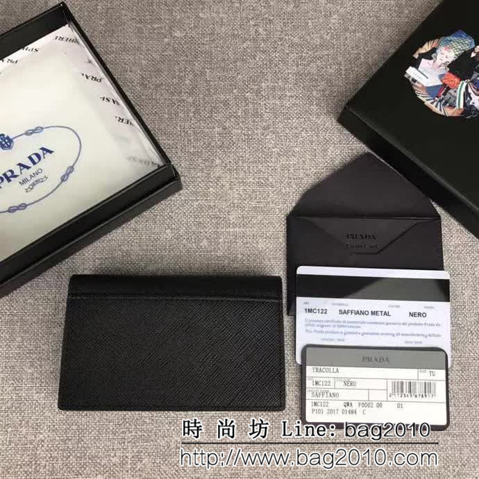 PRADA普拉達 專櫃最新款式 爆款男士卡包 2MC122 DD1063